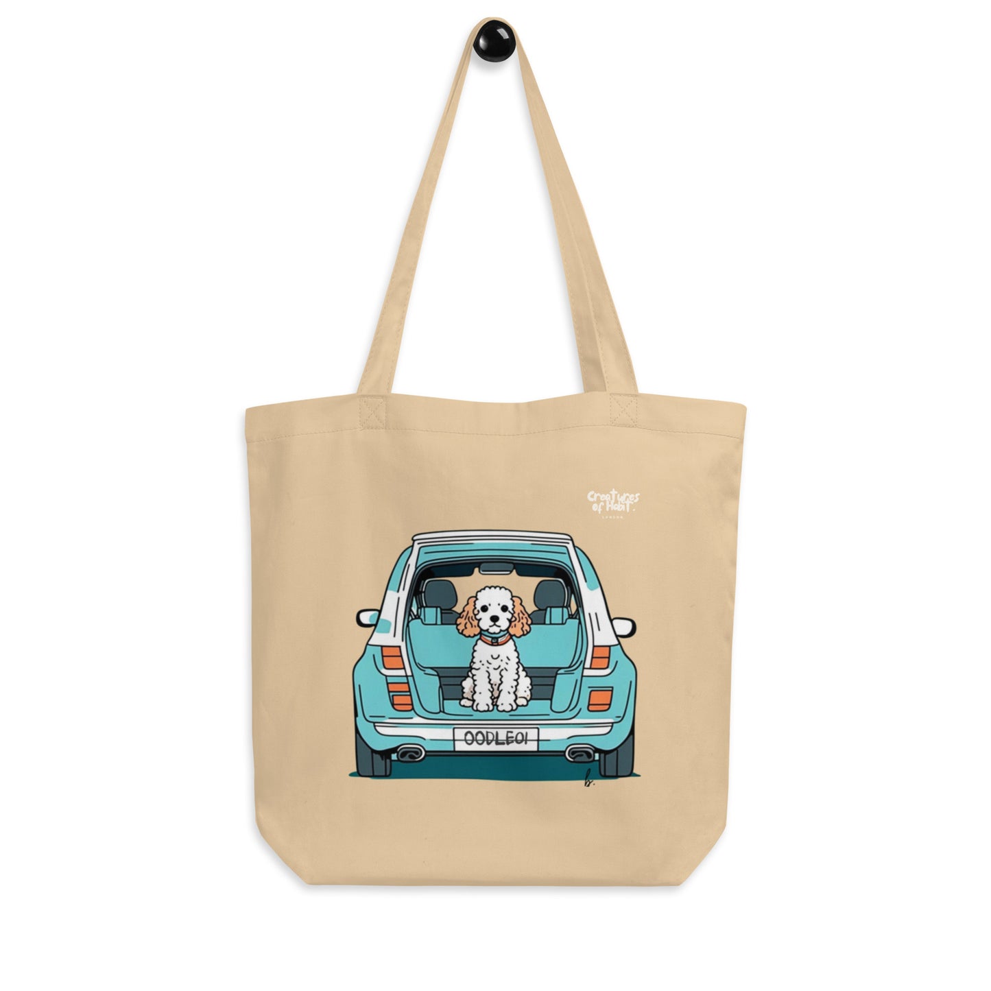 Oodle at The Back of The Car Eco Tote Bag