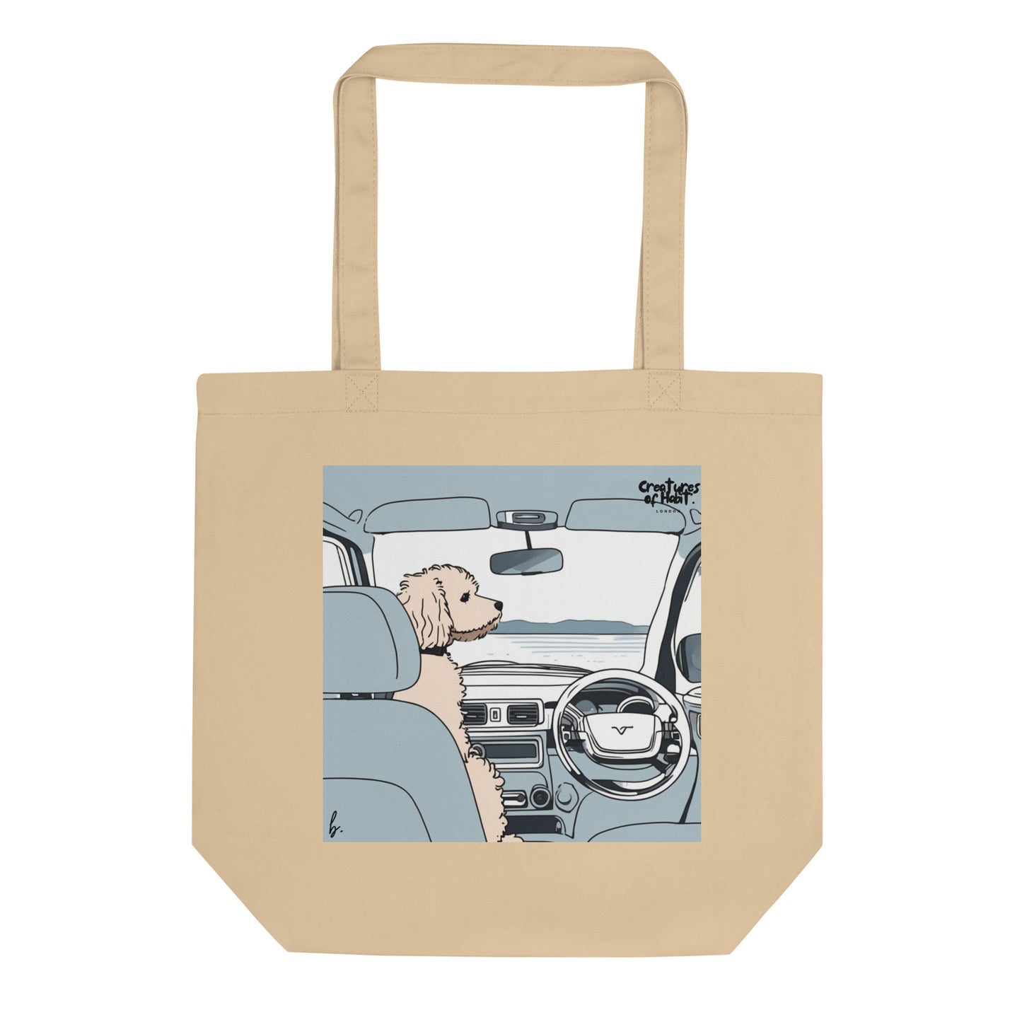 Max in The Passenger Seat Eco Tote Bag