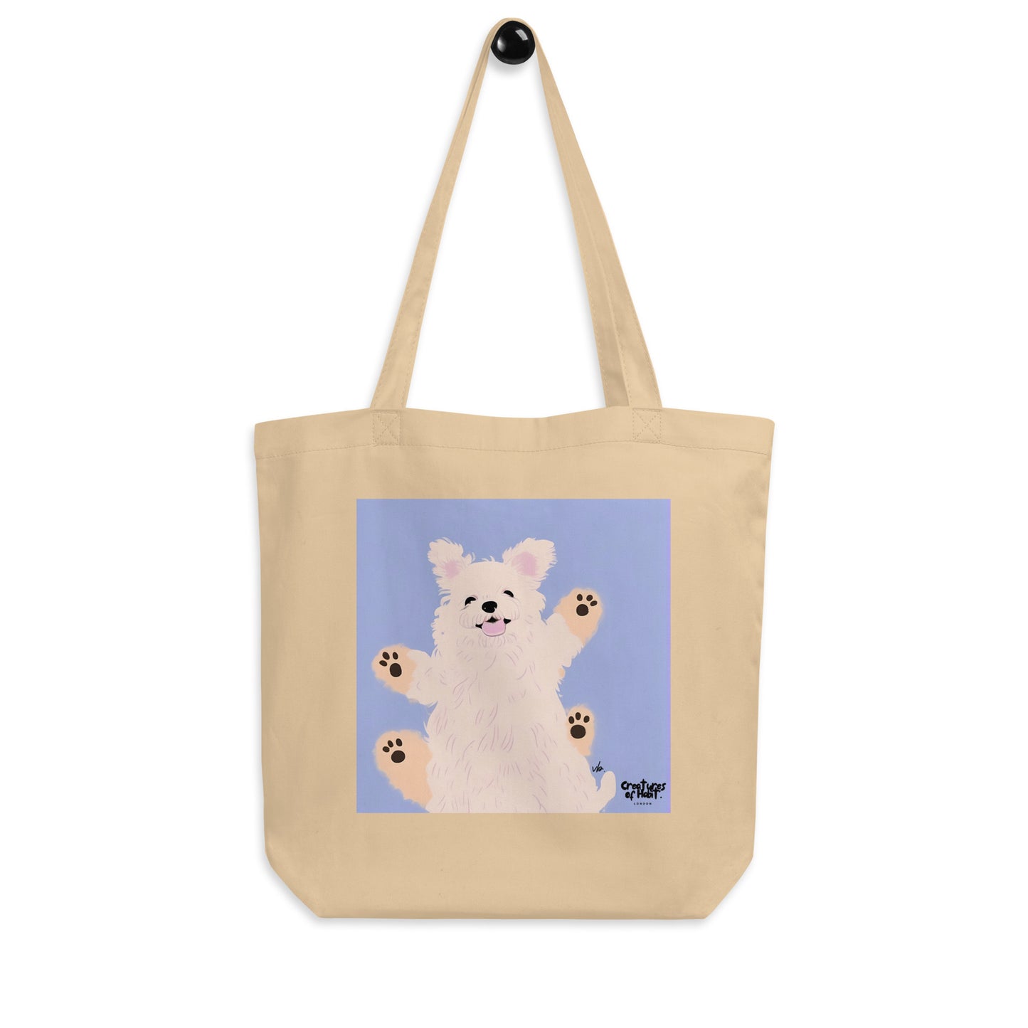 Benny Loves Belly Rubs Eco Tote Bag