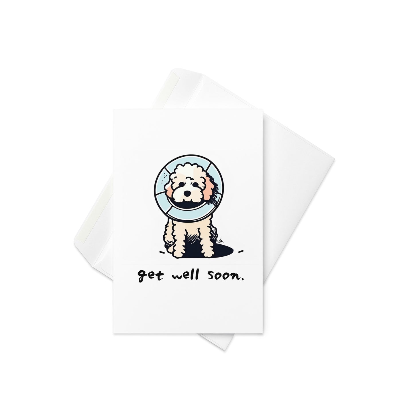 Get Well Soon Greeting Card (Blank)