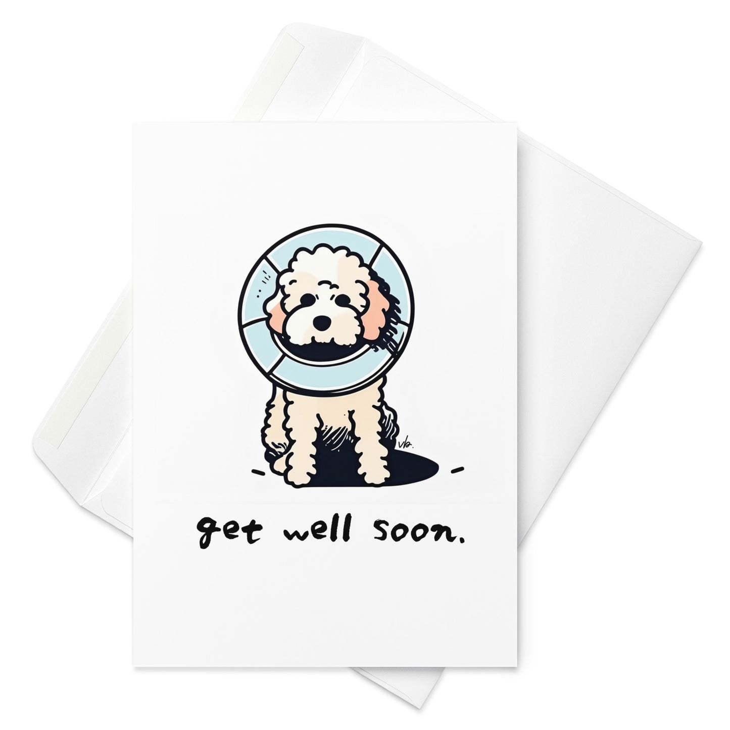 Get Well Soon Greeting Card (Blank)