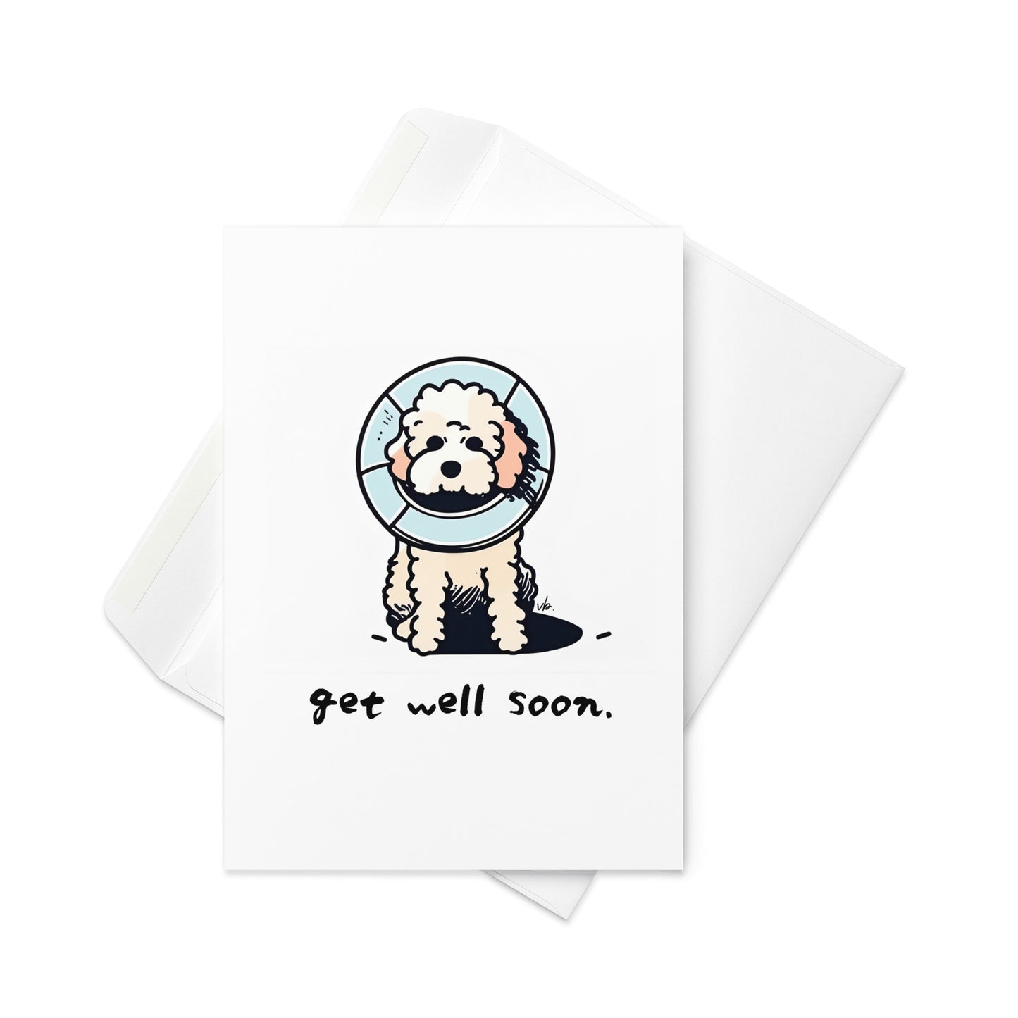 Get Well Soon Greeting Card (Blank)