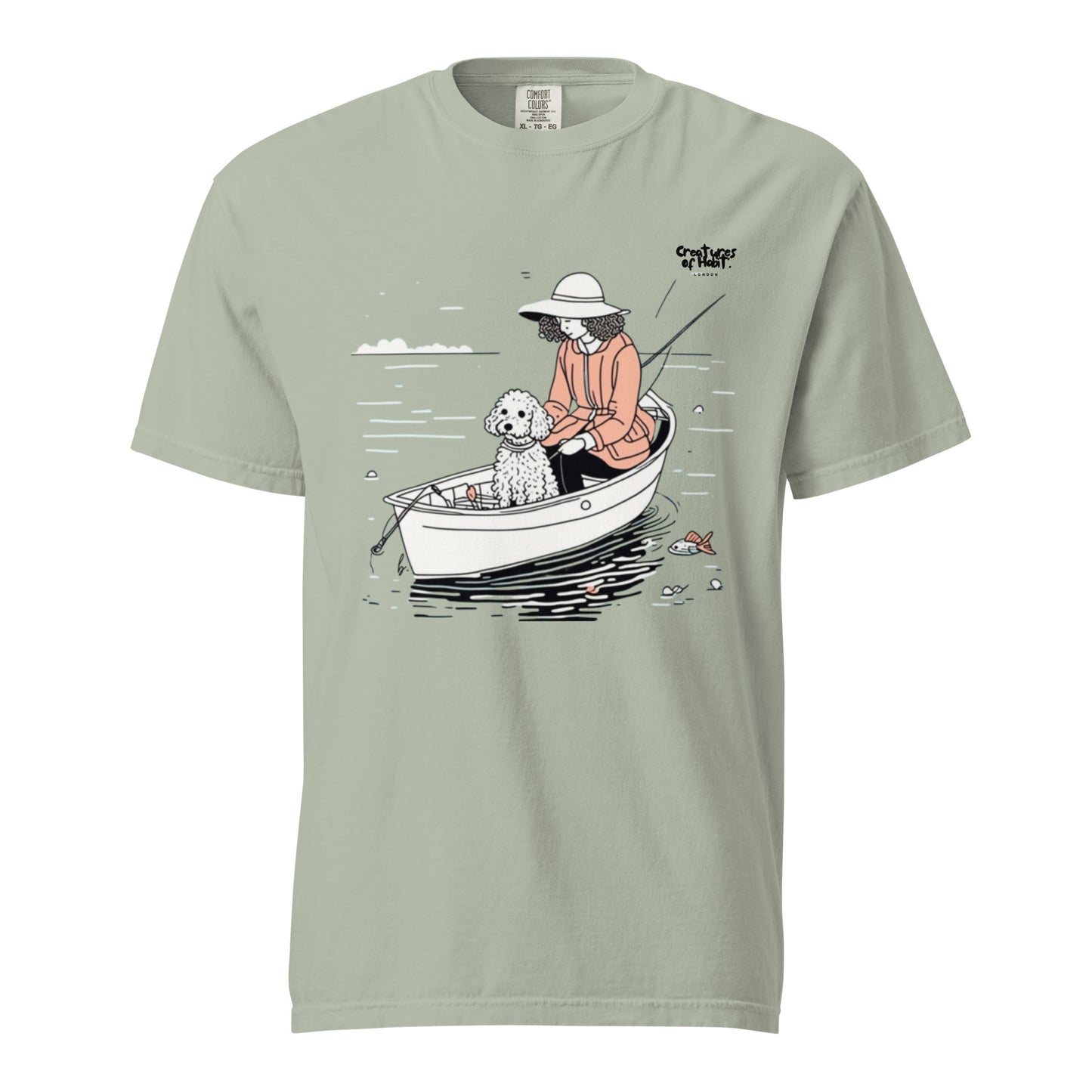 Oodle Gone Fishin' | Comfort Colours T-Shirt