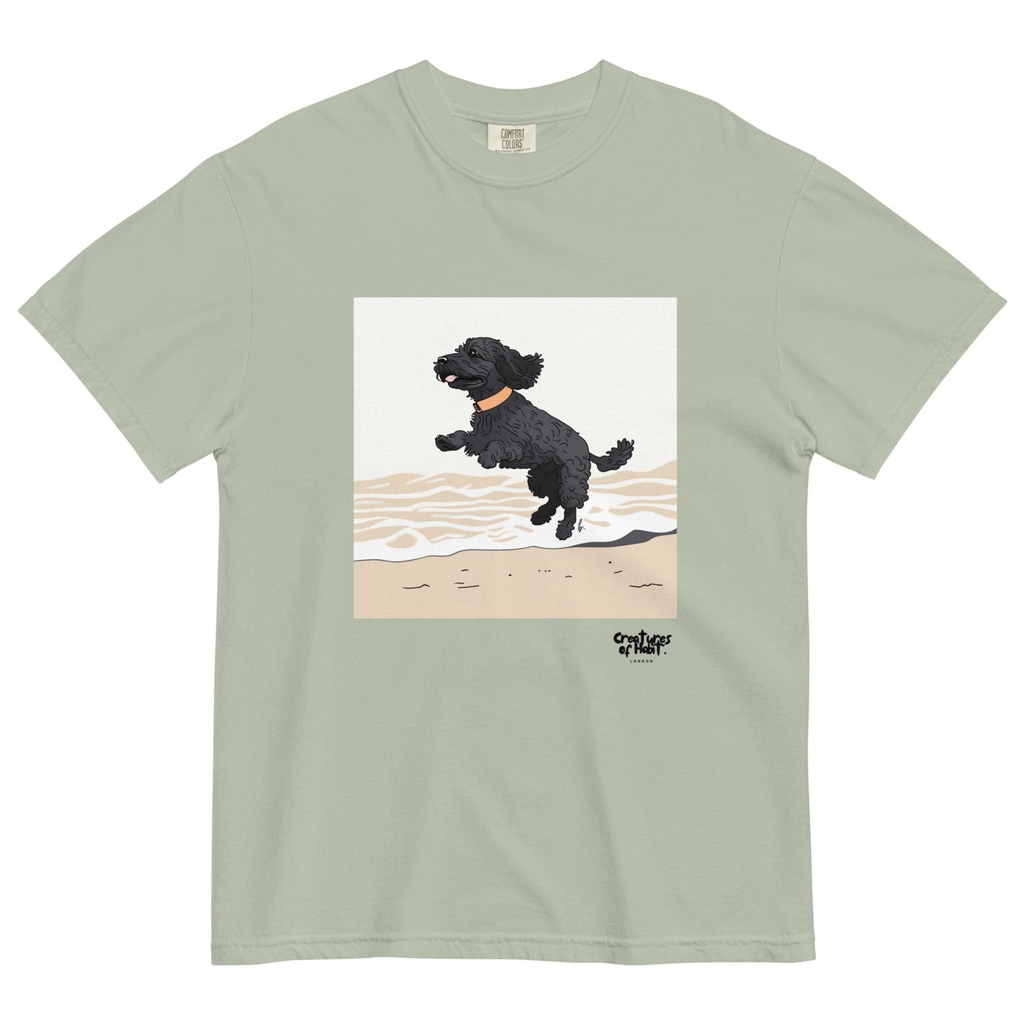 Soxie at Carrum Beach | Comfort Colours T-Shirt