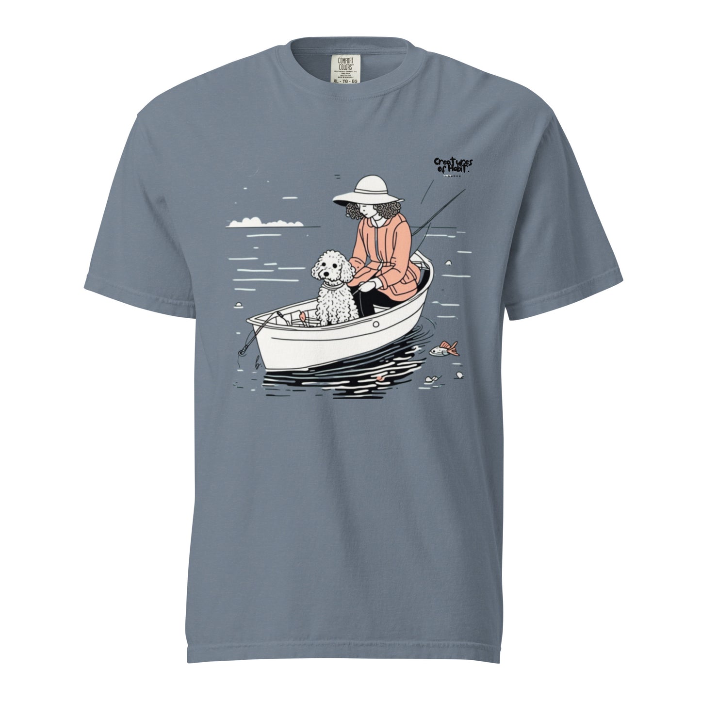 Oodle Gone Fishin' | Comfort Colours T-Shirt