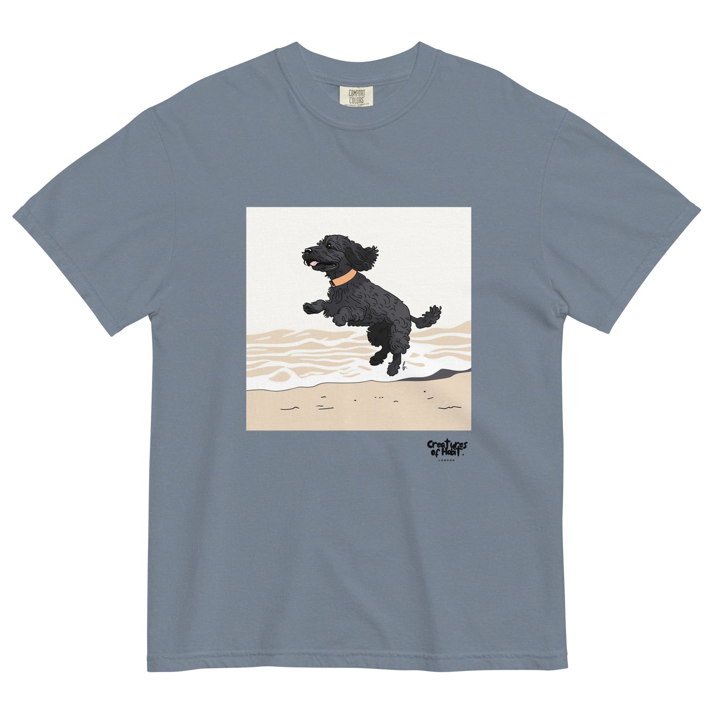 Soxie at Carrum Beach | Comfort Colours T-Shirt