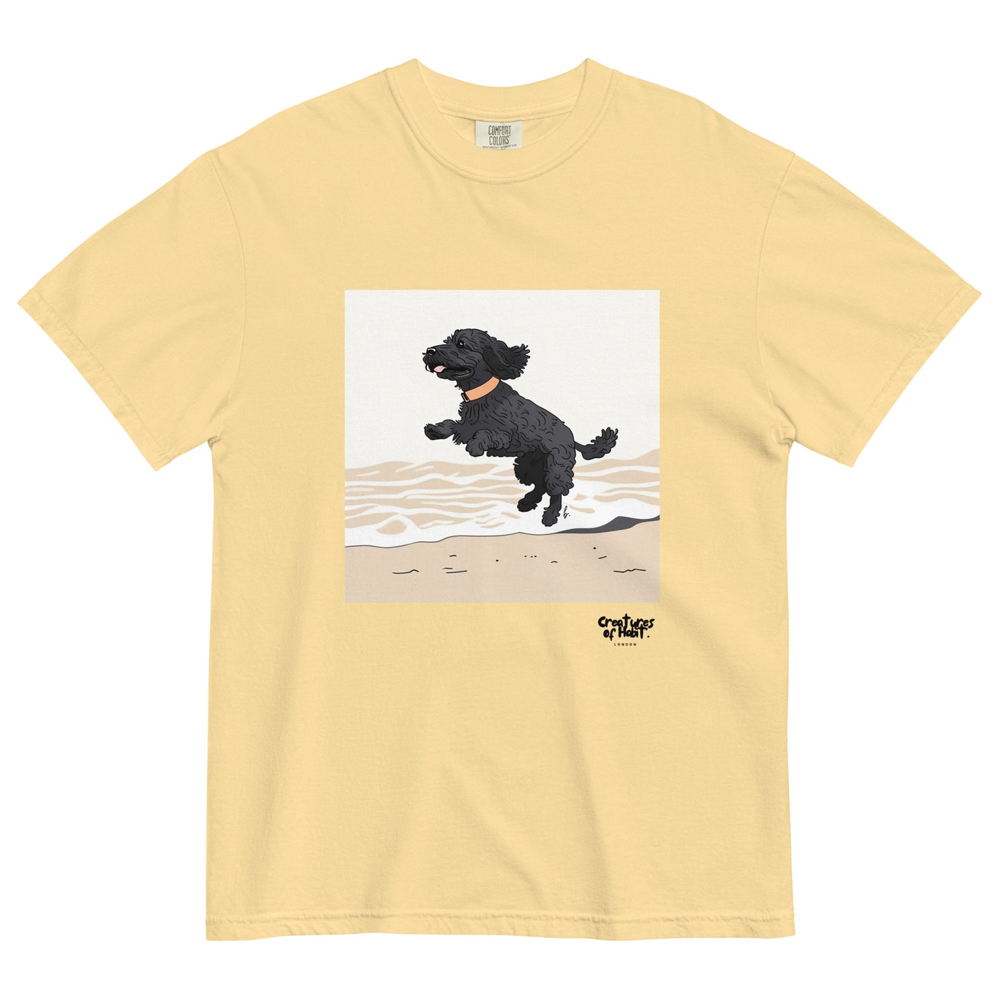 Soxie at Carrum Beach | Comfort Colours T-Shirt