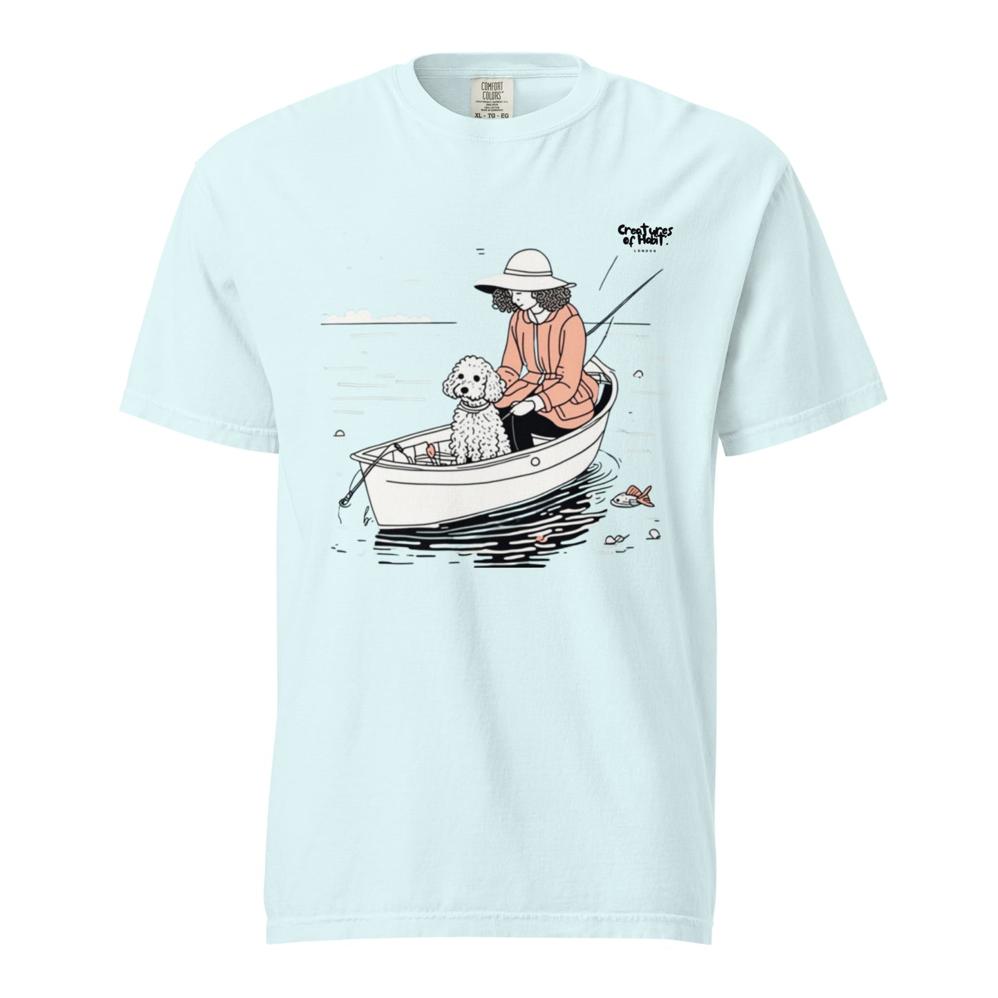 Oodle Gone Fishin' | Comfort Colours T-Shirt