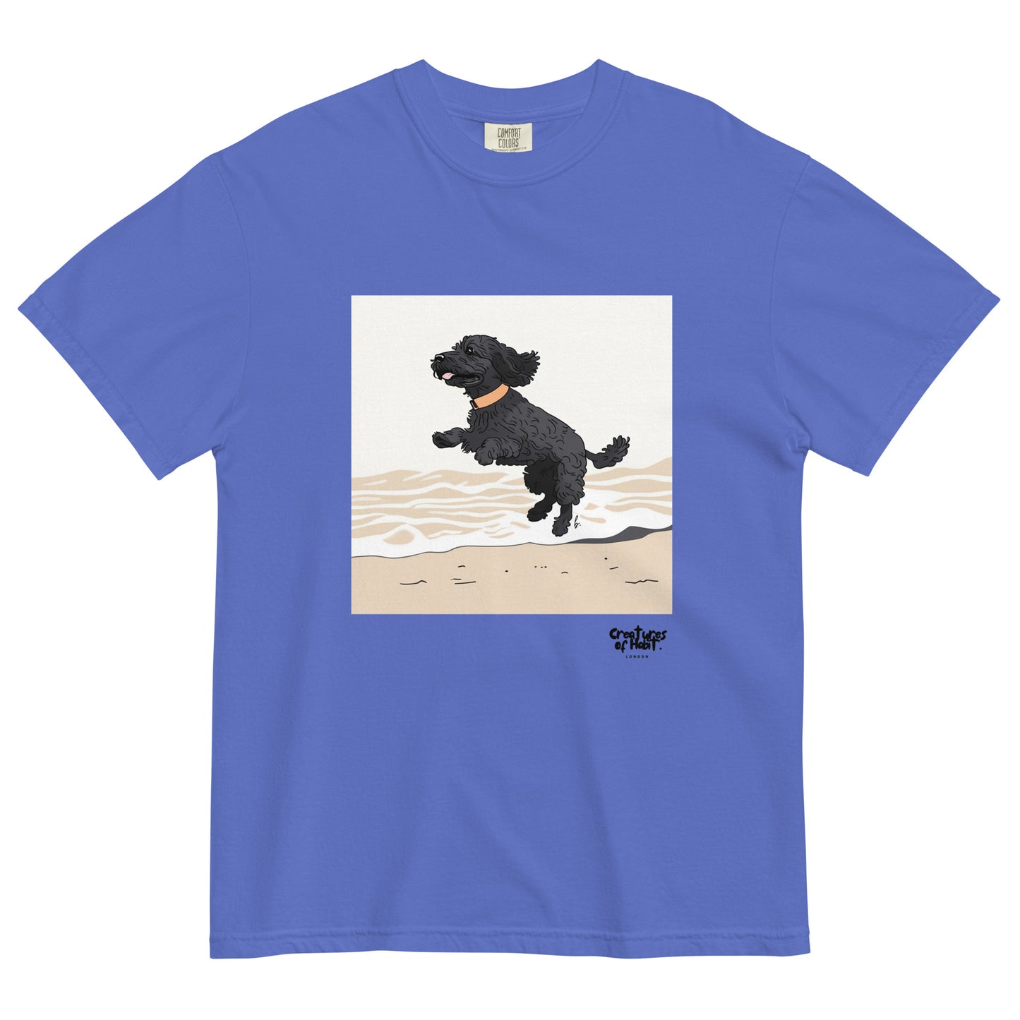 Soxie at Carrum Beach | Comfort Colours T-Shirt