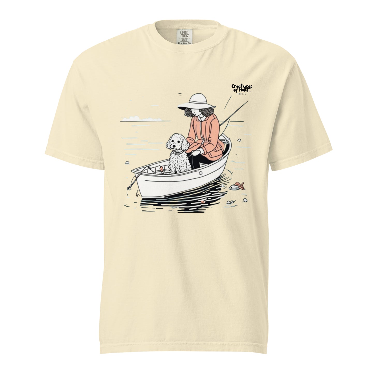 Oodle Gone Fishin' | Comfort Colours T-Shirt