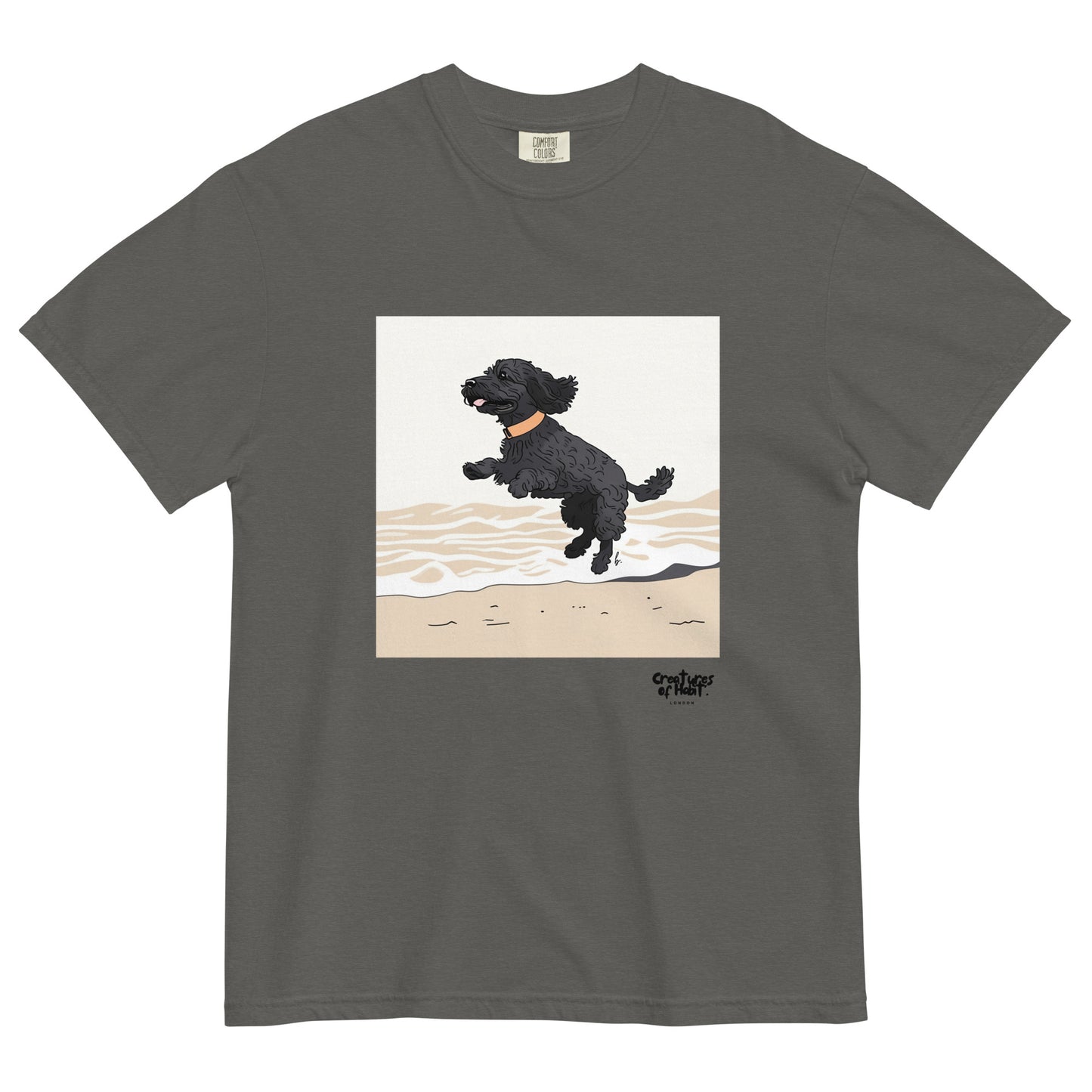 Soxie at Carrum Beach | Comfort Colours T-Shirt