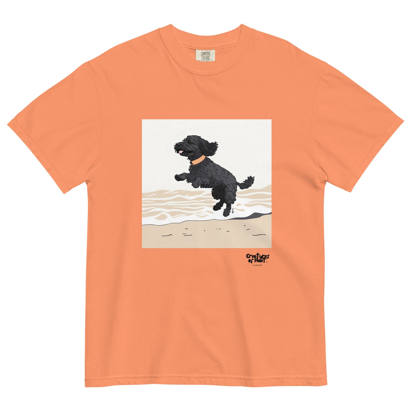 Soxie at Carrum Beach | Comfort Colours T-Shirt