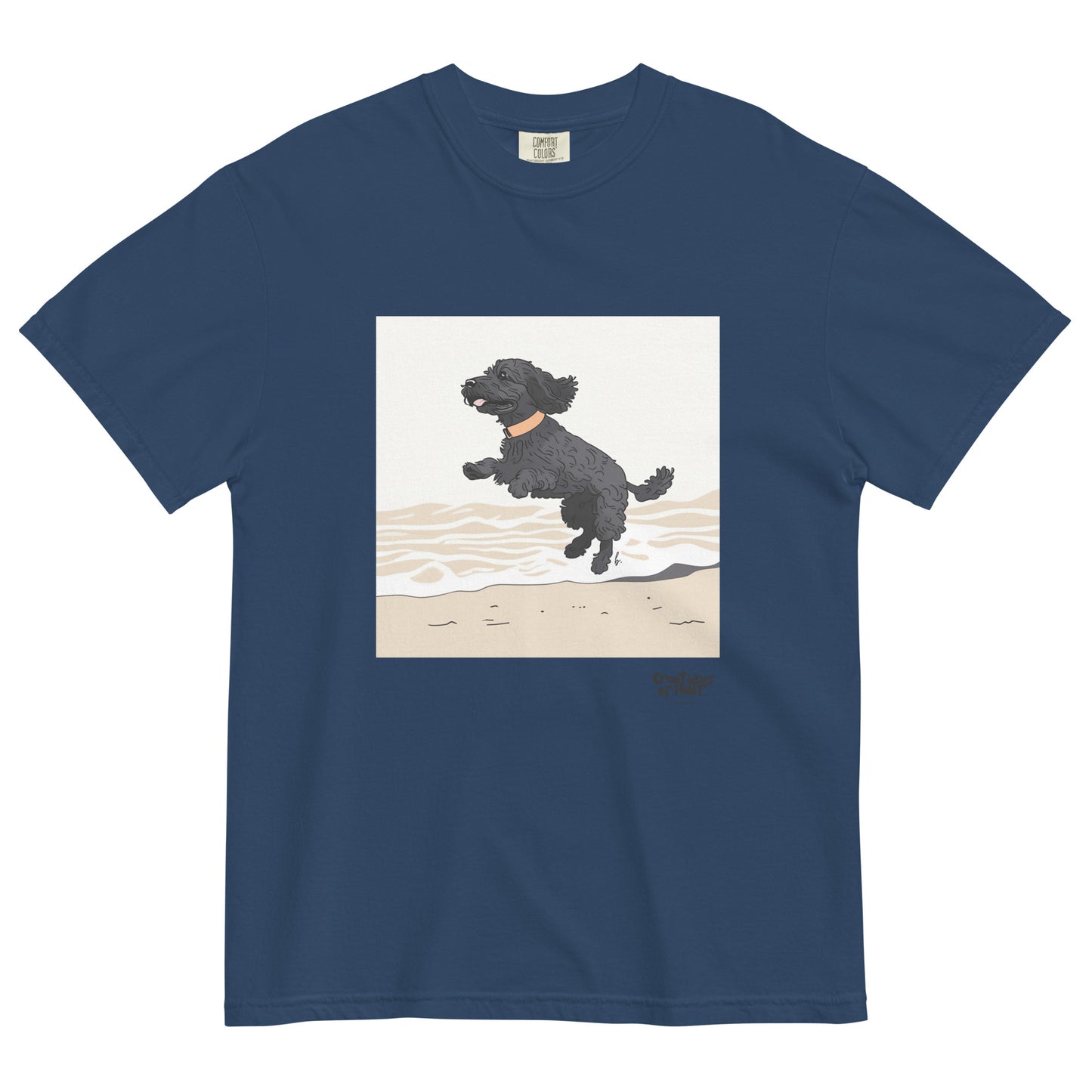 Soxie at Carrum Beach | Comfort Colours T-Shirt