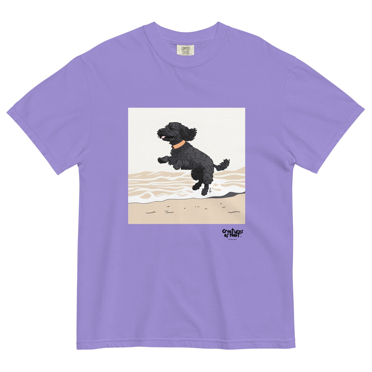 Soxie at Carrum Beach | Comfort Colours T-Shirt