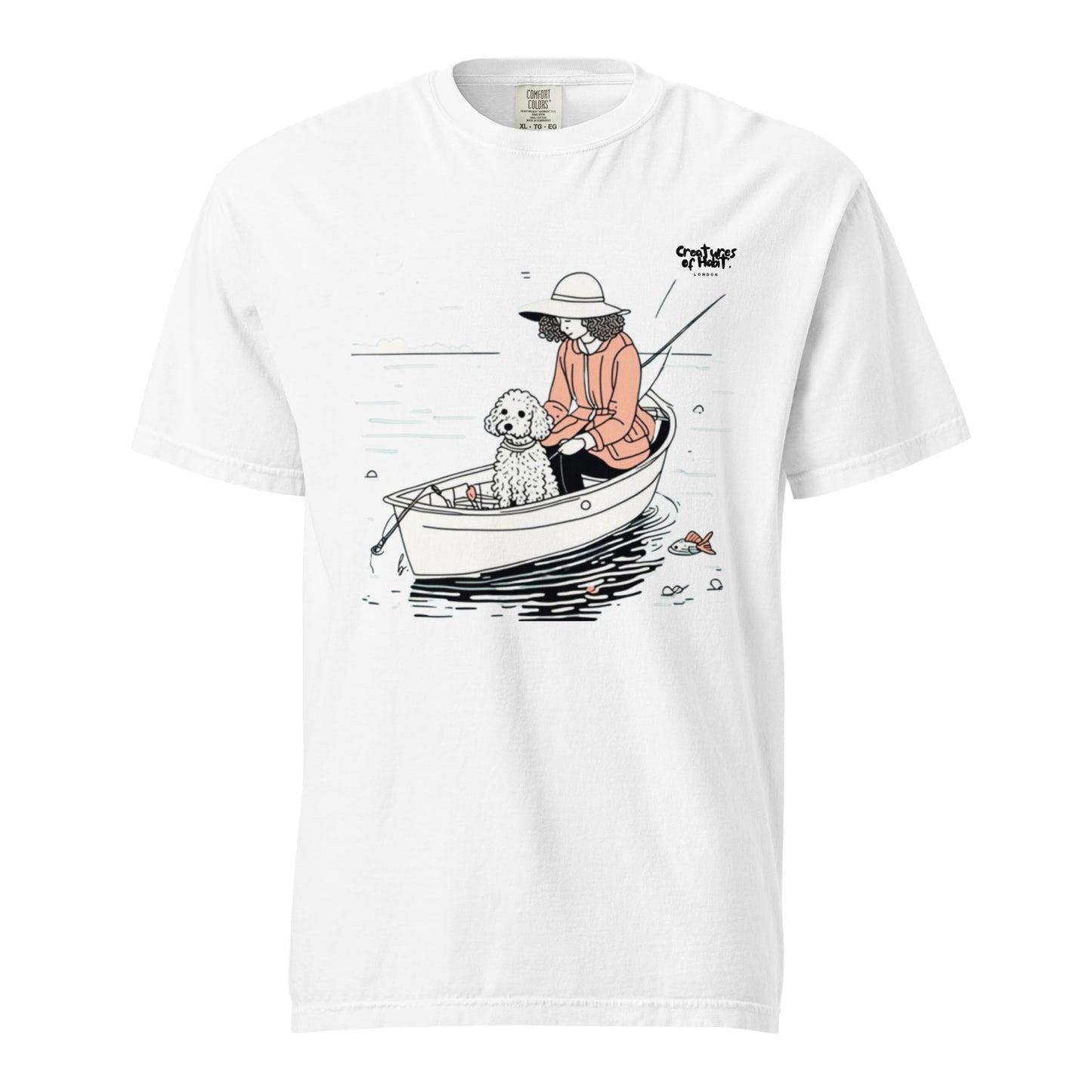 Oodle Gone Fishin' | Comfort Colours T-Shirt