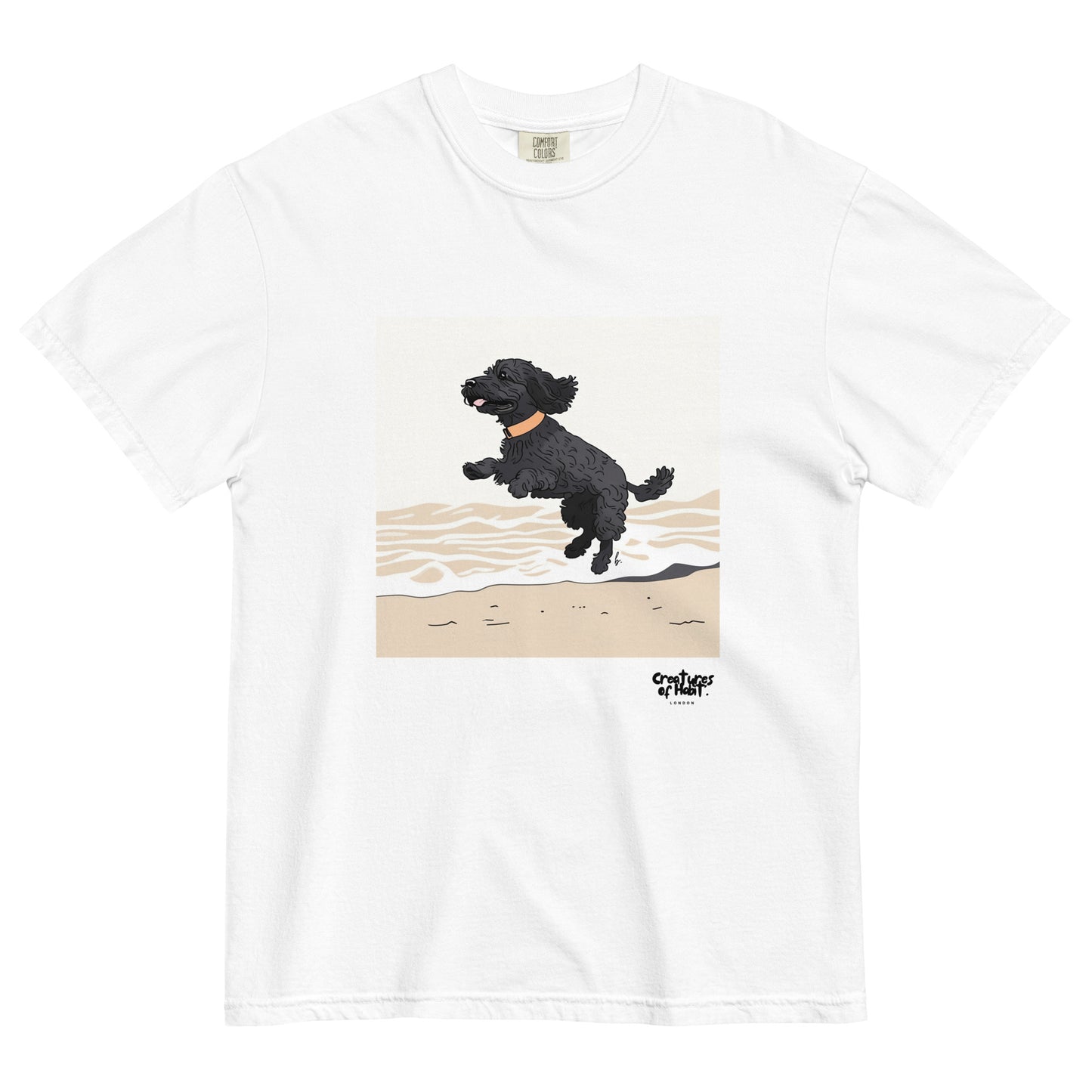 Soxie at Carrum Beach | Comfort Colours T-Shirt