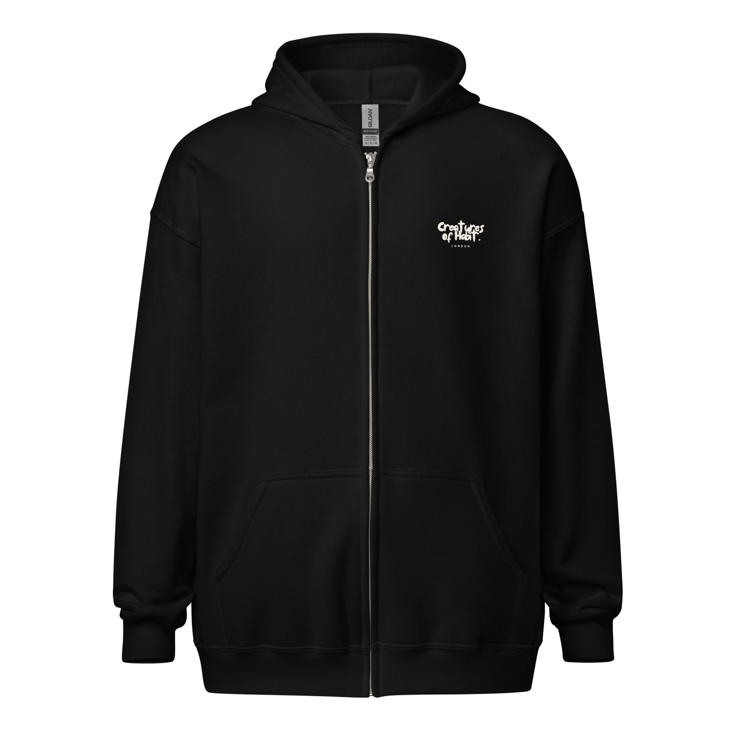 Hangry Oodle Waiting for Food | Zip Hoodie