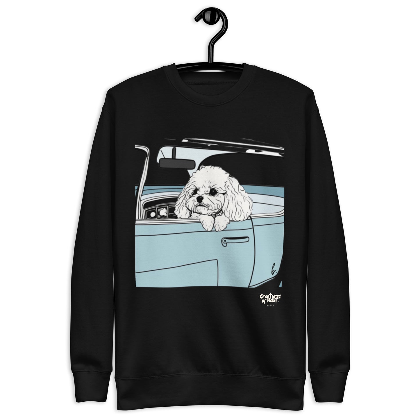 Lady on a Roadtrip Premium Sweatshirt