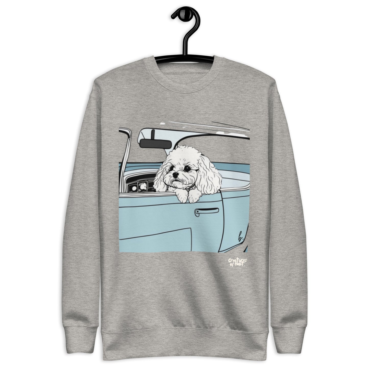 Lady on a Roadtrip Premium Sweatshirt