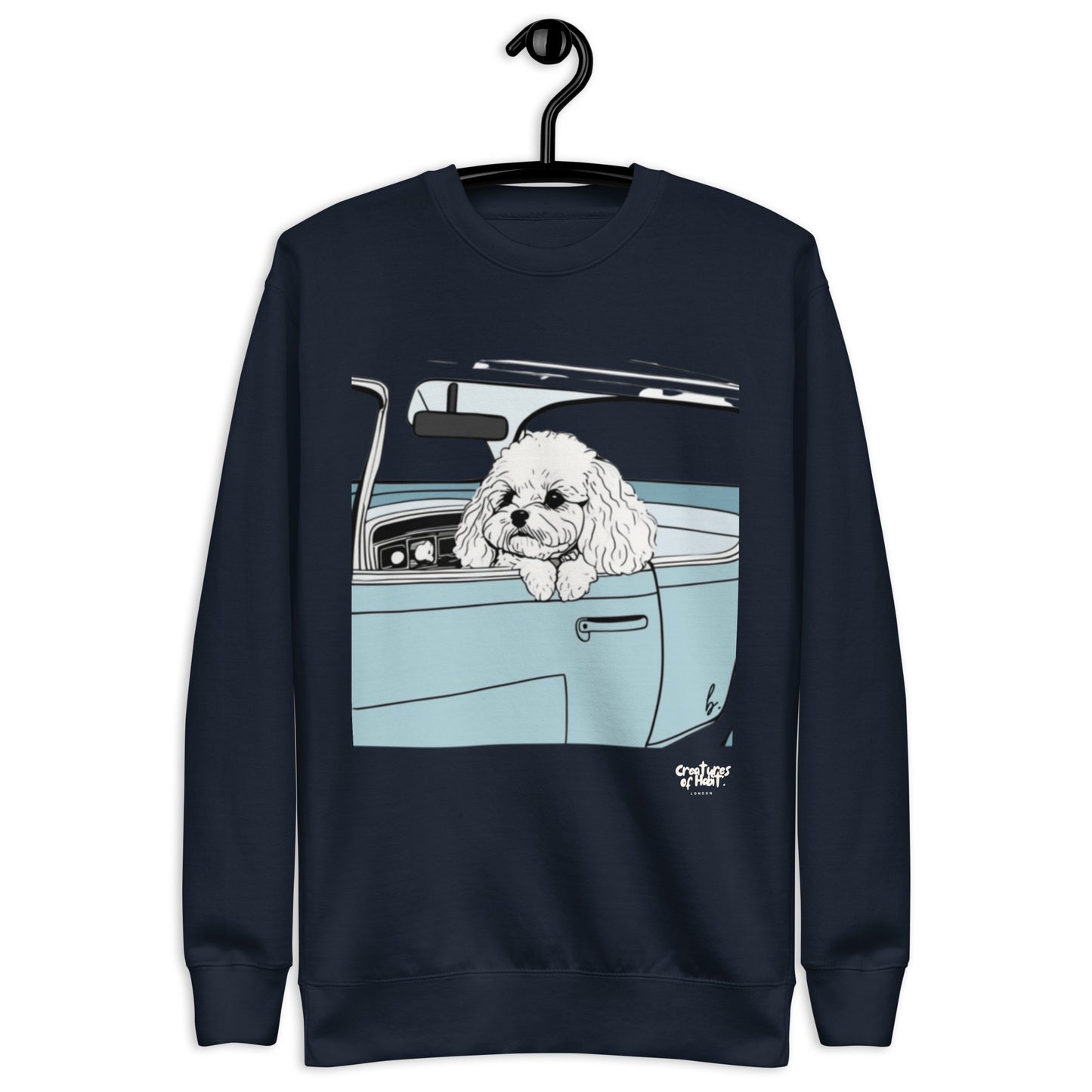 Lady on a Roadtrip Premium Sweatshirt