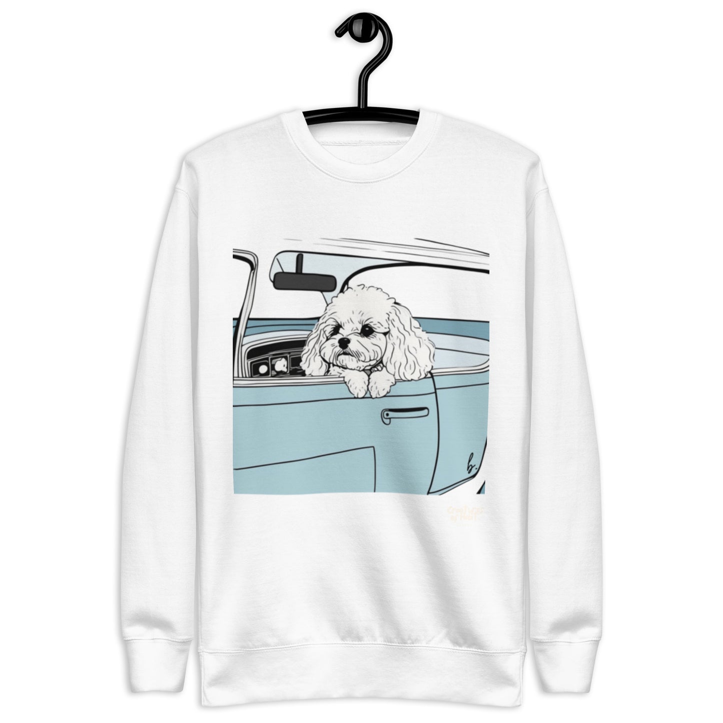 Lady on a Roadtrip Premium Sweatshirt